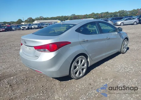 2013 Hyundai Elantra Limited из США, поврежденный, VIN 5NPDH4AE3DH389964
